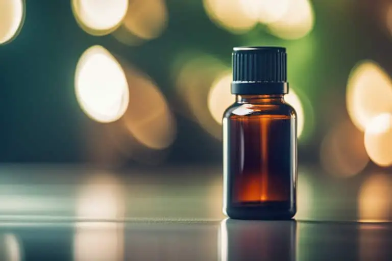 image of a tea tree oil bottle